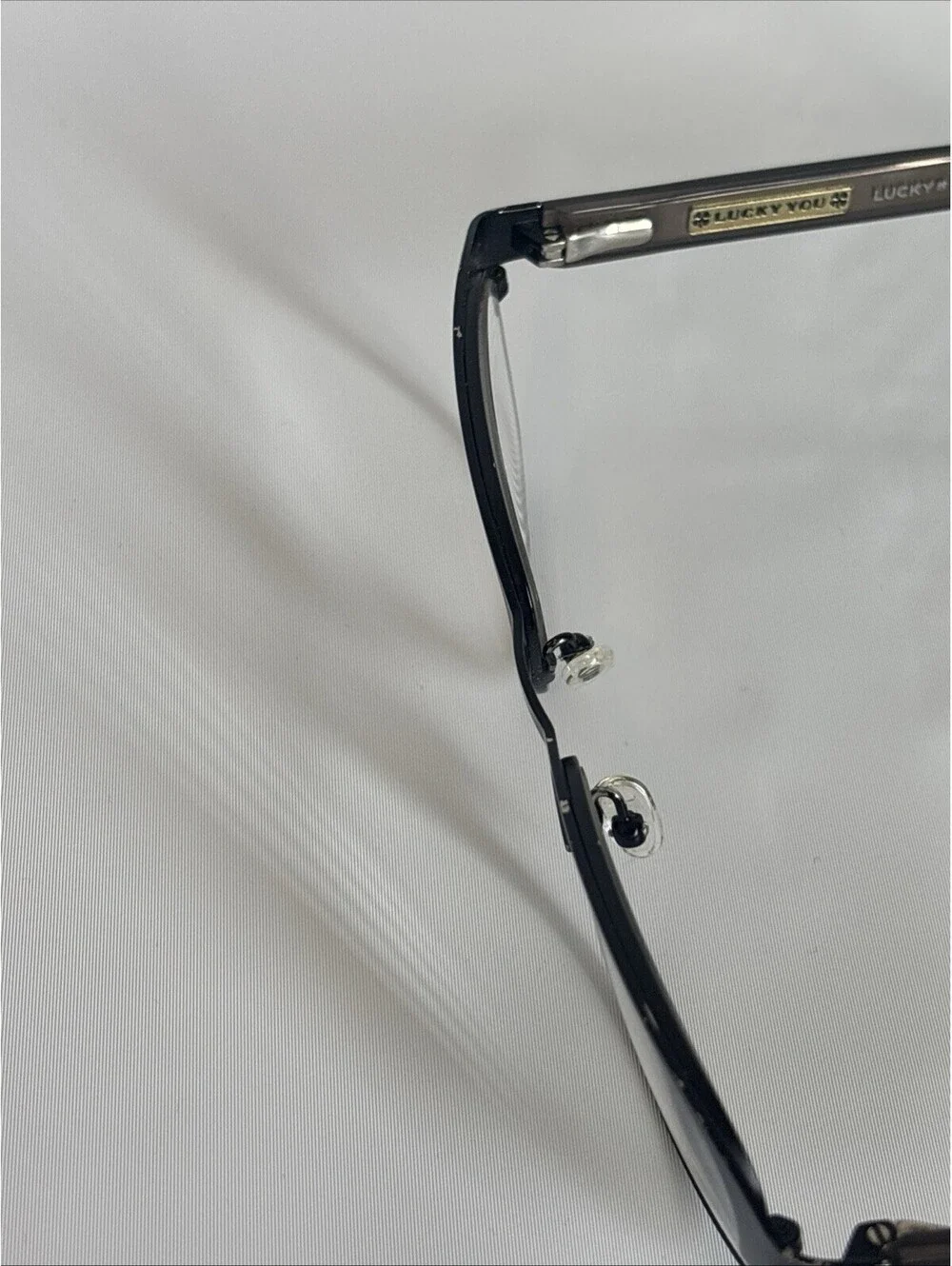 Lucky Brand Eyeglasses, Frames Only, Opportunist Black, 52-19-140, Metal